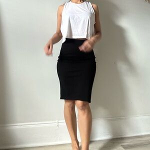 Wilfred Black pencil skirt